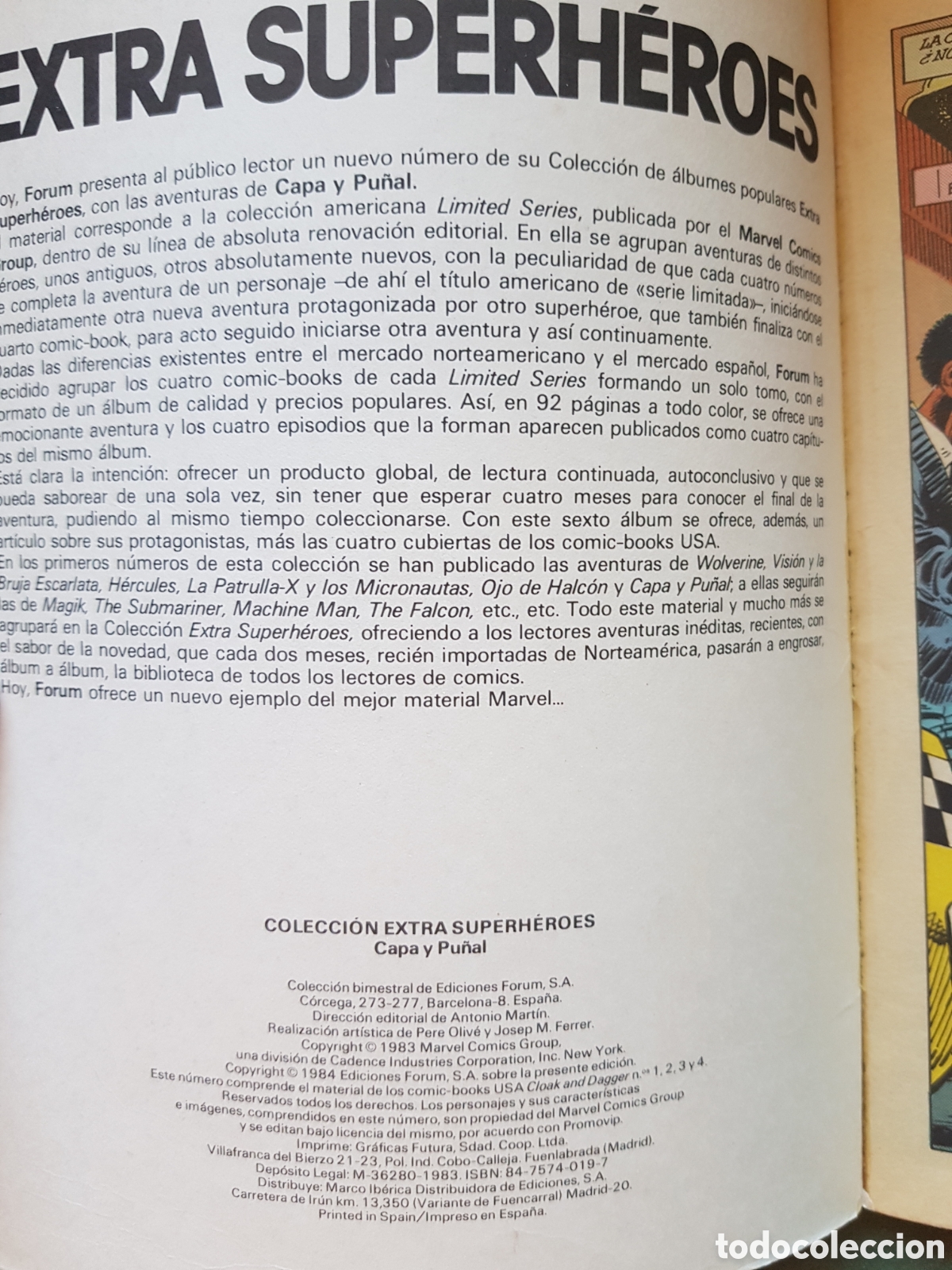 C&oacute;mics: Capa y Pu&ntilde;al N&uacute;mero 6 Ediciones Forum - Foto 3