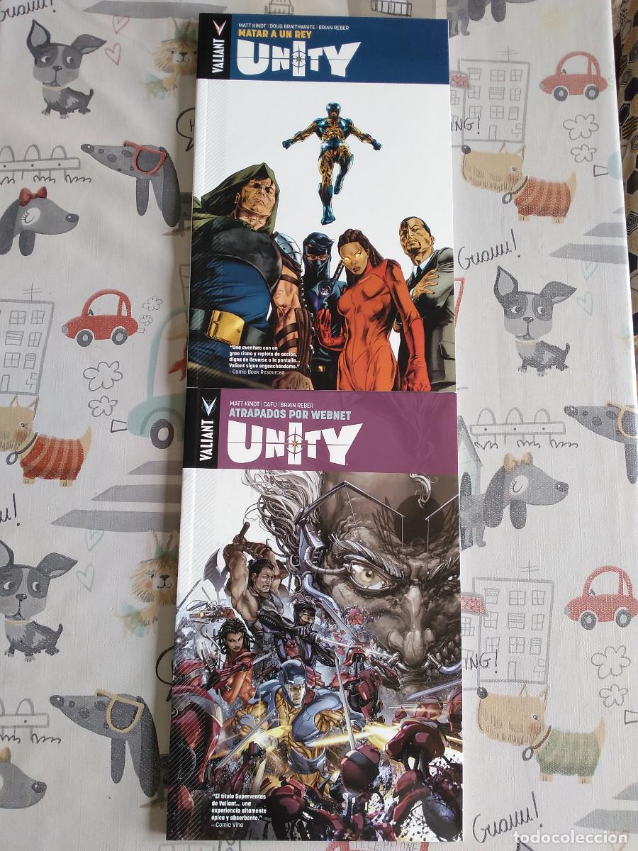 C&oacute;mics: OFERTA : ED. VALIANT : UNITY COLECCION COMPLETA TOMOS 1 Y 2 . PERFECTO ESTADO