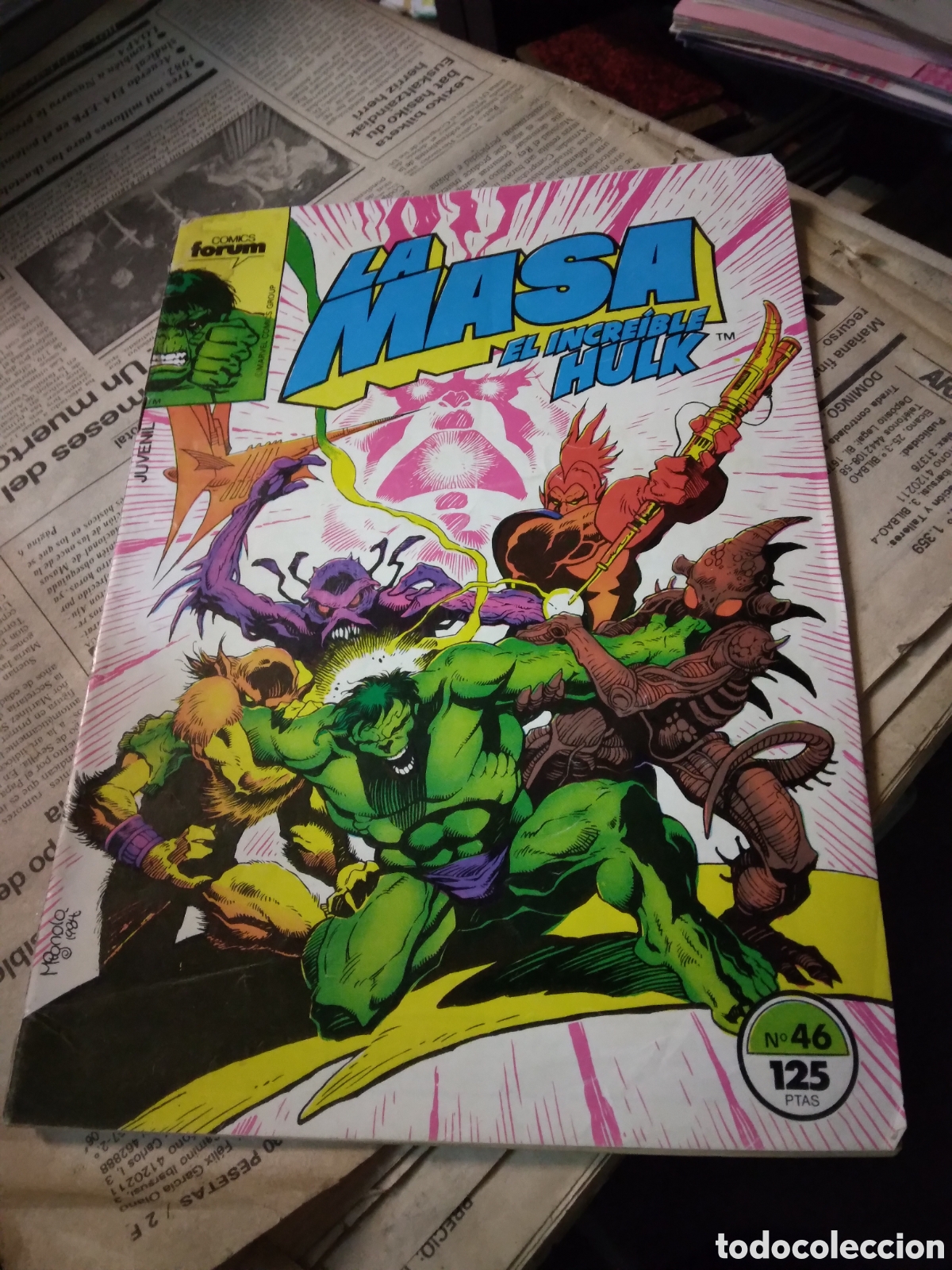 C&oacute;mics: La masa,comics Forum, 125 ptas, 46 - Foto 1