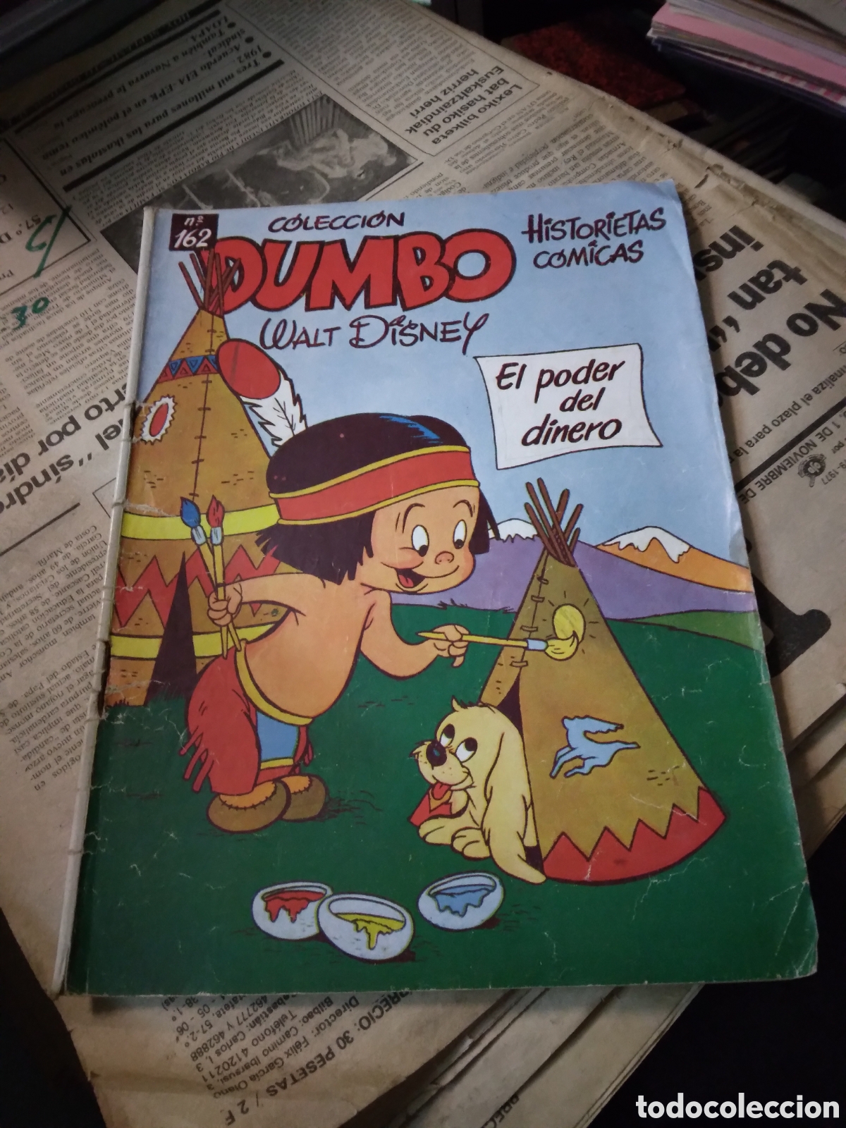 C&oacute;mics: Dumbo, 5 pesetas, numero 162 - Foto 1