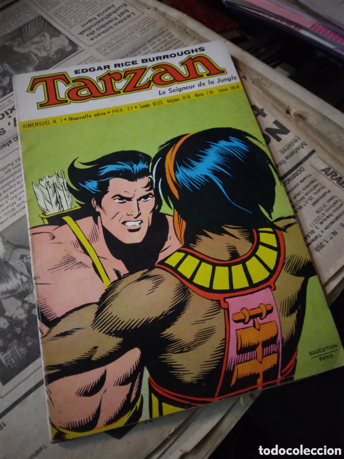 C&oacute;mics: Tarzan, franc&eacute;s, bimensuel 1 - Foto 1