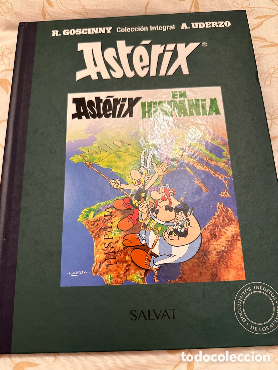 C&oacute;mics: Ast&eacute;rix, en Hispania, documentos in&eacute;ditos del auto Salvat - Foto 1