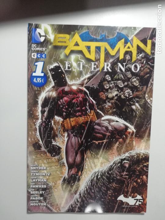 C&oacute;mics: Batman Eterno 01. Ecc, 2014. - Foto 1