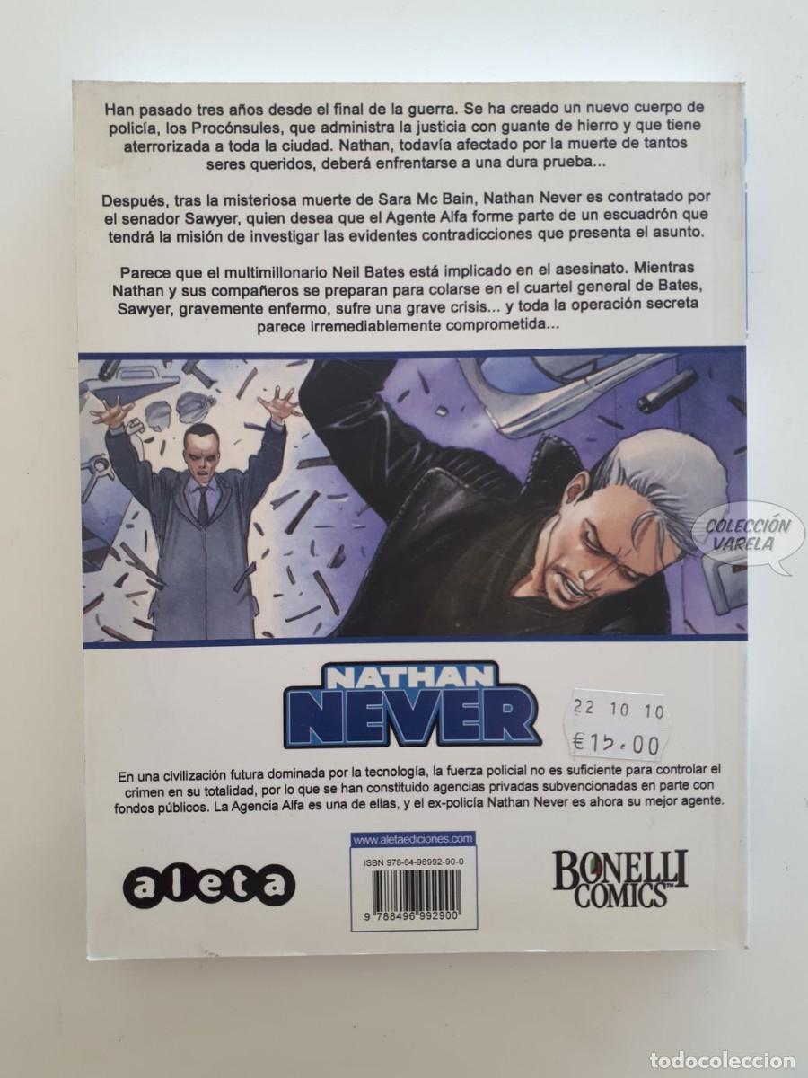 C&oacute;mics: Nathan Never - El &uacute;ltimo adi&oacute;s - Aleta - Bonelli - Foto 2