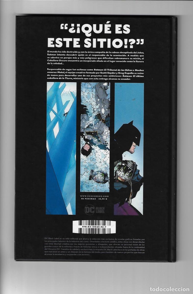 C&oacute;mics: Ecc. Batman. El &uacute;ltimo caballero de la tierra. Libro dos. Snyder. Capullo. - Foto 2