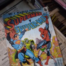 Cómics: SUPERMAN Y SPIDERMAN, DC Y MARVEL, 250 PESETAS
