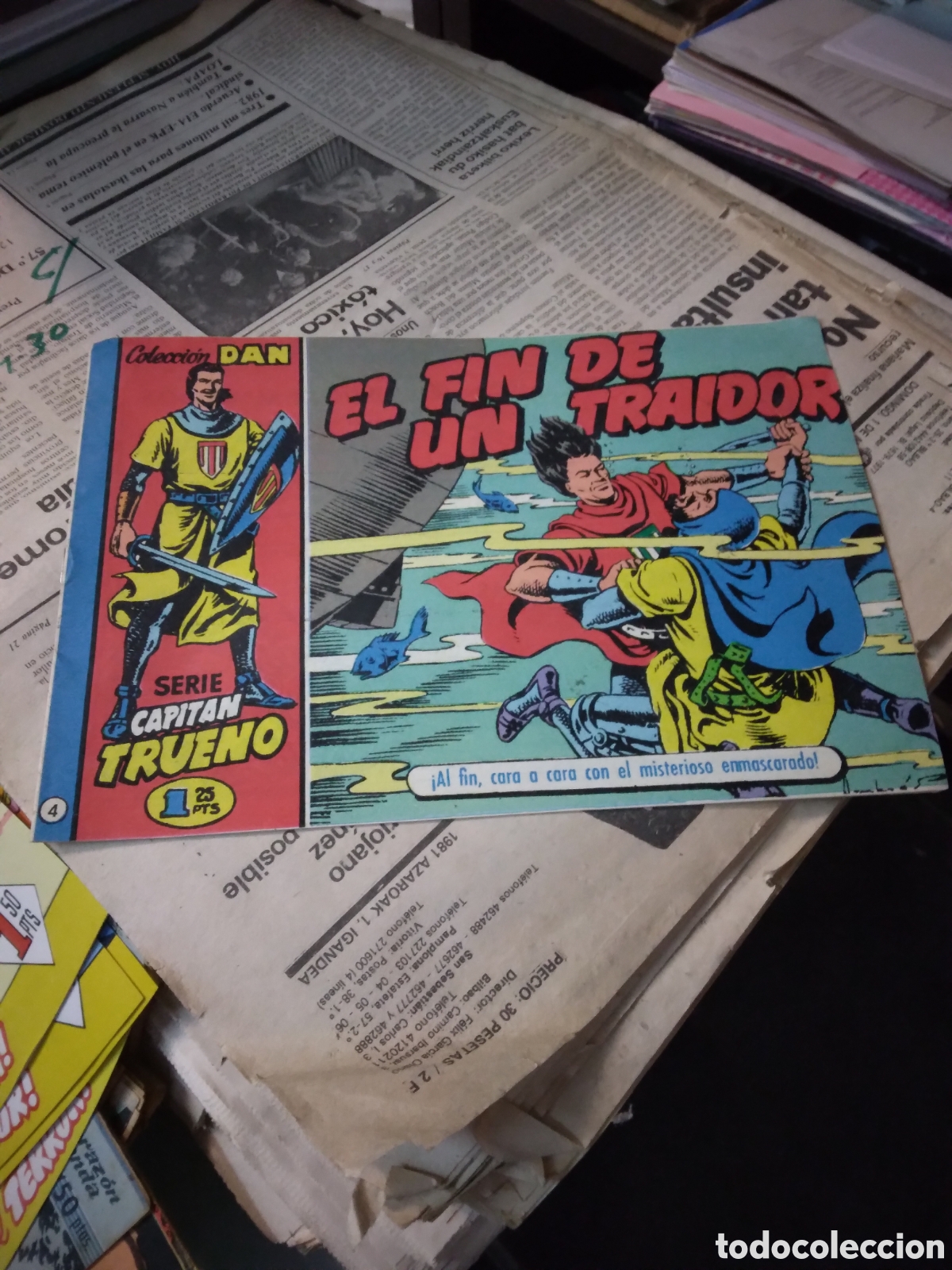 C&oacute;mics: El capitan Trueno,125 pesetas, 4 - Foto 1
