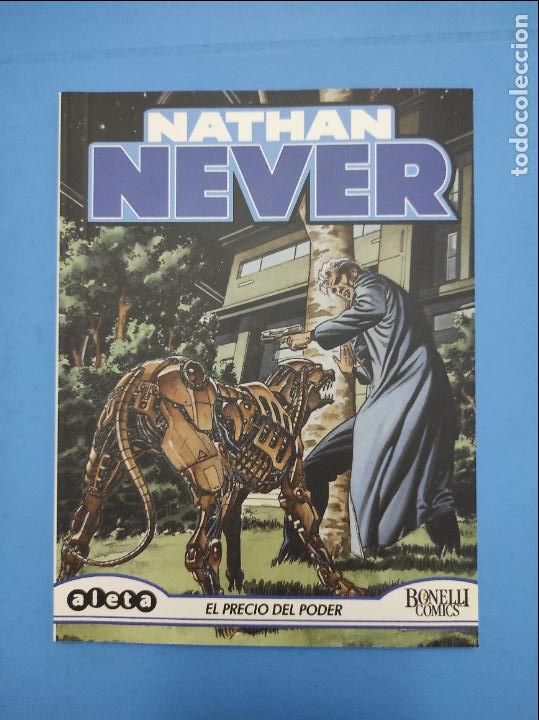 C&oacute;mics: COMIC DE NATHAN NEVER EL PRECIO DEL PODER A&Ntilde;O 2008 N&ordm; 32 BONELLI COMICS ALETA EDICIONES - Foto 1