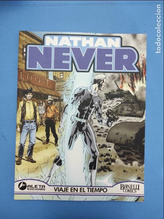 C&oacute;mics: COMIC DE NATHAN NEVER VIAJE EN EL TIEMPO A&Ntilde;O 2004 N&ordm; 6 BONELLI COMICS ALETA EDICIONES - Foto 1