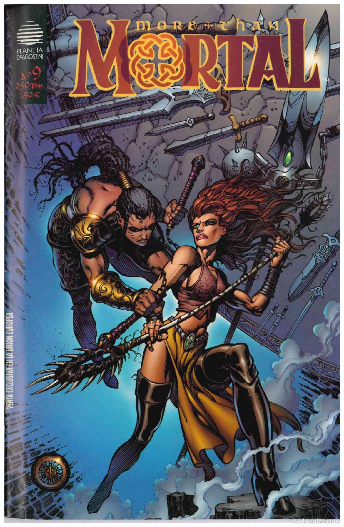 Comics : More than mortal. Planeta DeAgostini 2000. N&ordm; 9