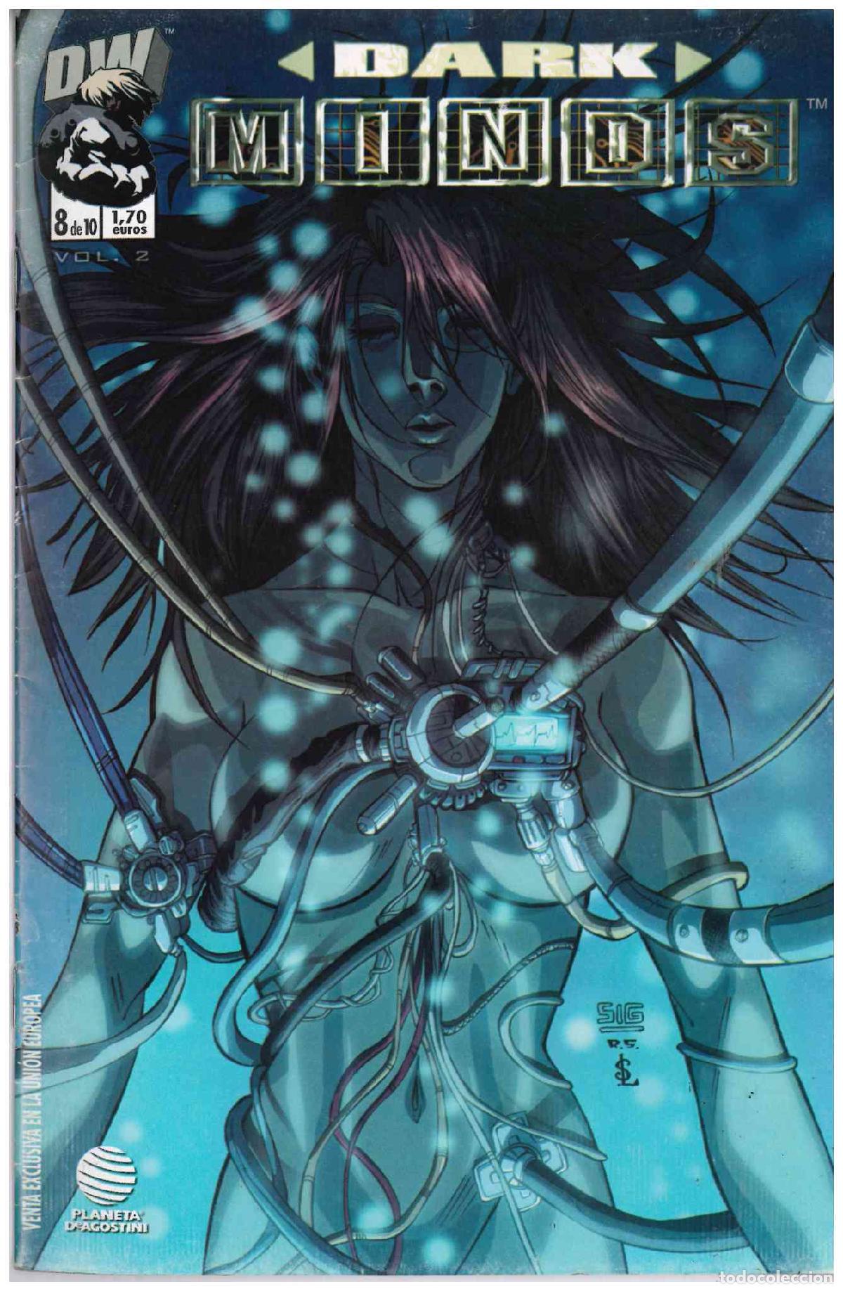Comics: Darkminds v2. Planeta DeAgostini 2004. N&ordm; 8