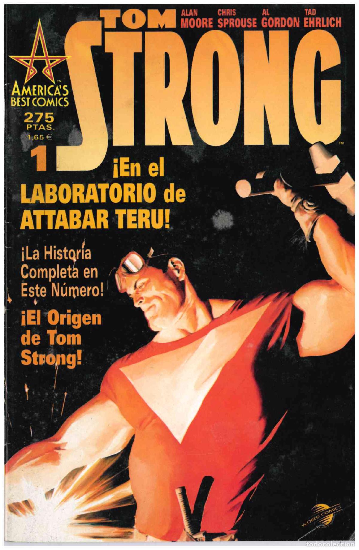 Comics: Tom Strong. World Comics 2000. N&ordm; 1