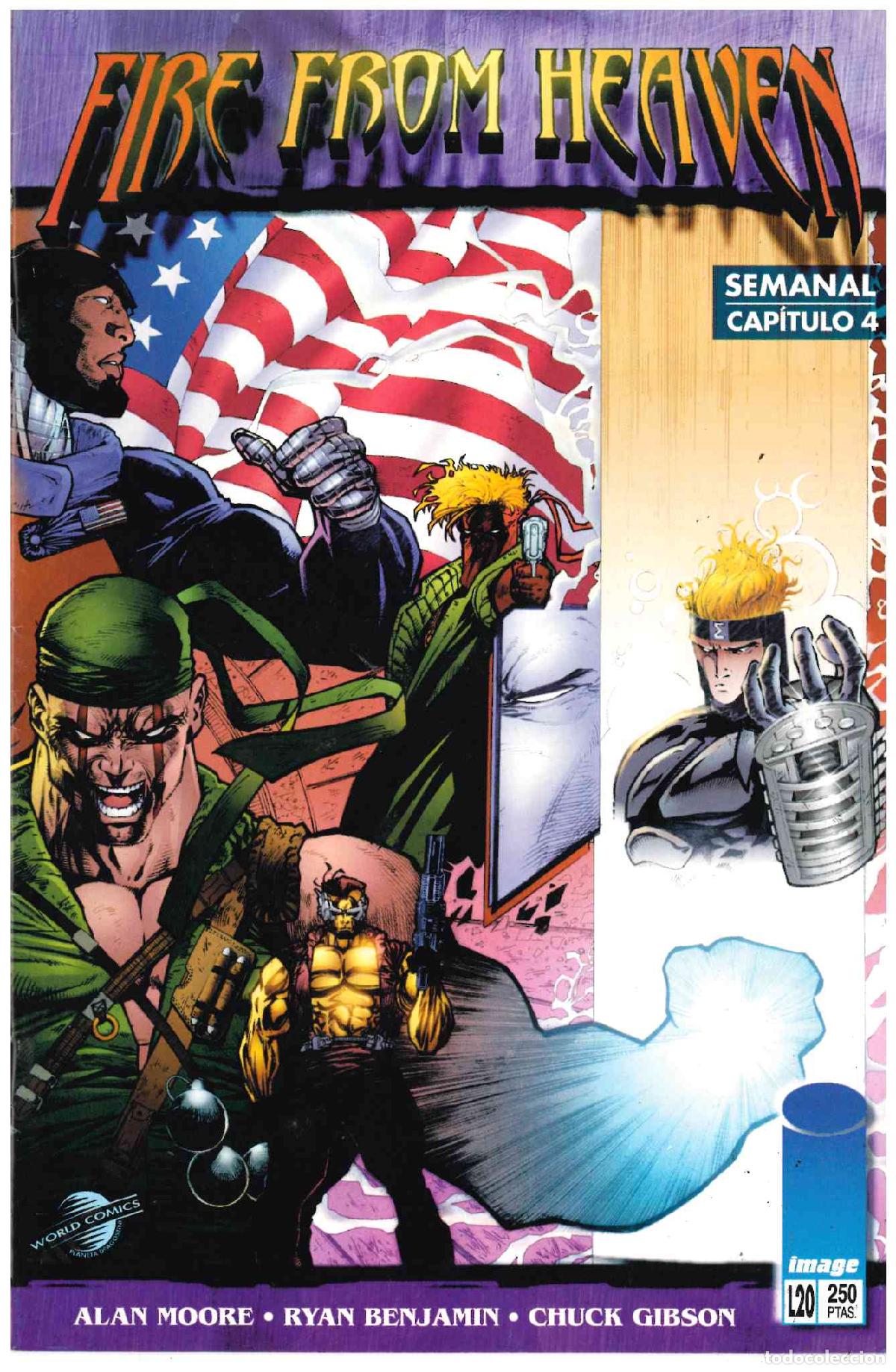 C&oacute;mics: Fire From Heaven. World Comics 1997. N&ordm; 4 - Foto 1