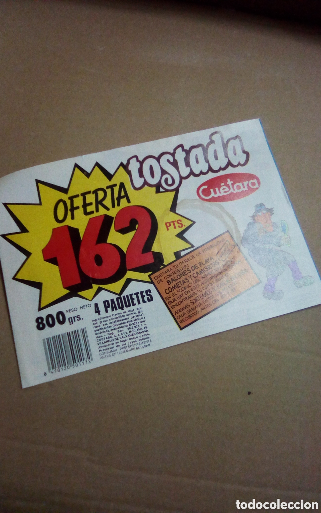 C&oacute;mics: C&oacute;mic inspector gadget, 9. El cintur&oacute;n negro. Obsequio galletas Cu&eacute;tara. A&ntilde;o 1987. - Foto 2