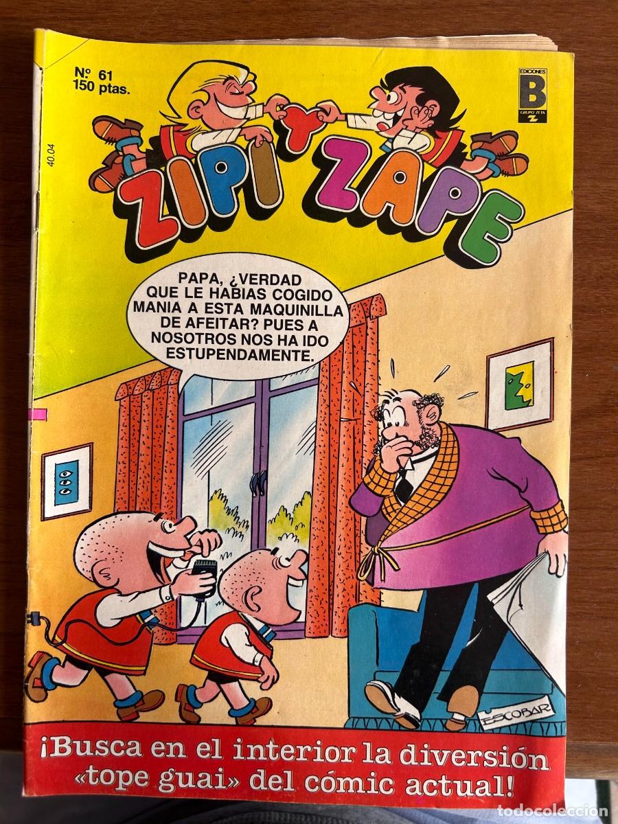 C&oacute;mics: ZIPI Y ZAPE. N&Uacute;MERO 61. - Foto 1