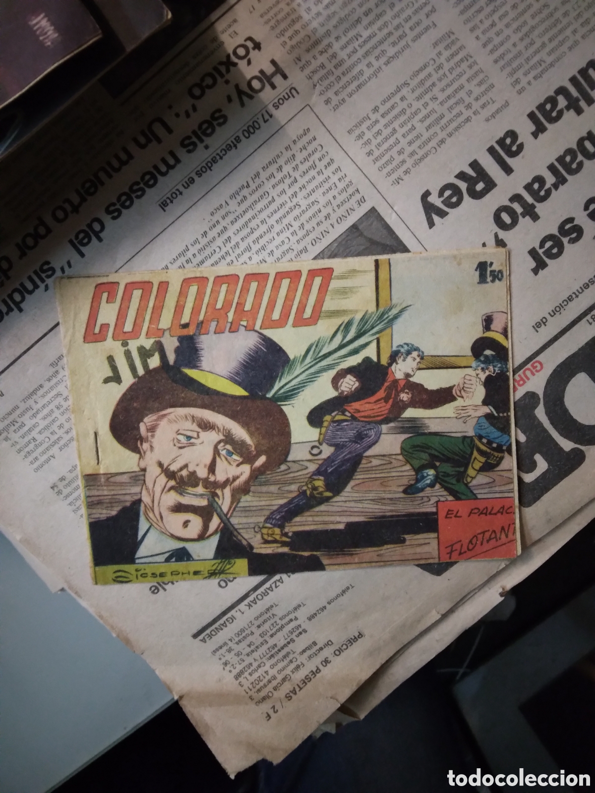 C&oacute;mics: Colorado Jim, Distribuidora Bernabeu - Foto 1