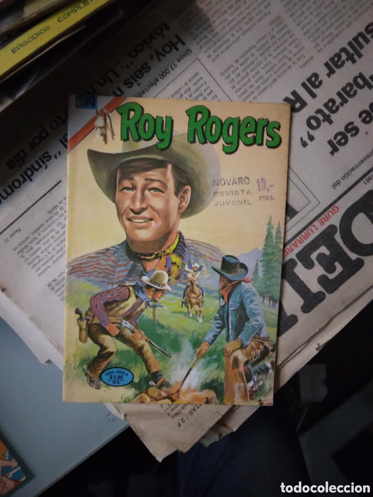 C&oacute;mics: Novaro, serie &aacute;guila, Roy Rogers, 341 - Foto 1