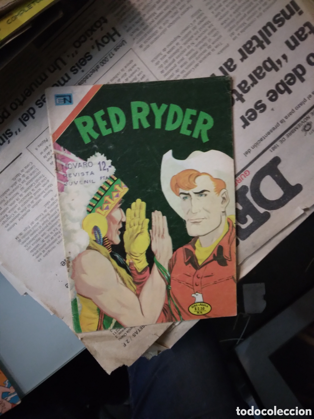 C&oacute;mics: Novaro, serie aguila, Red Ryder, 366 - Foto 1