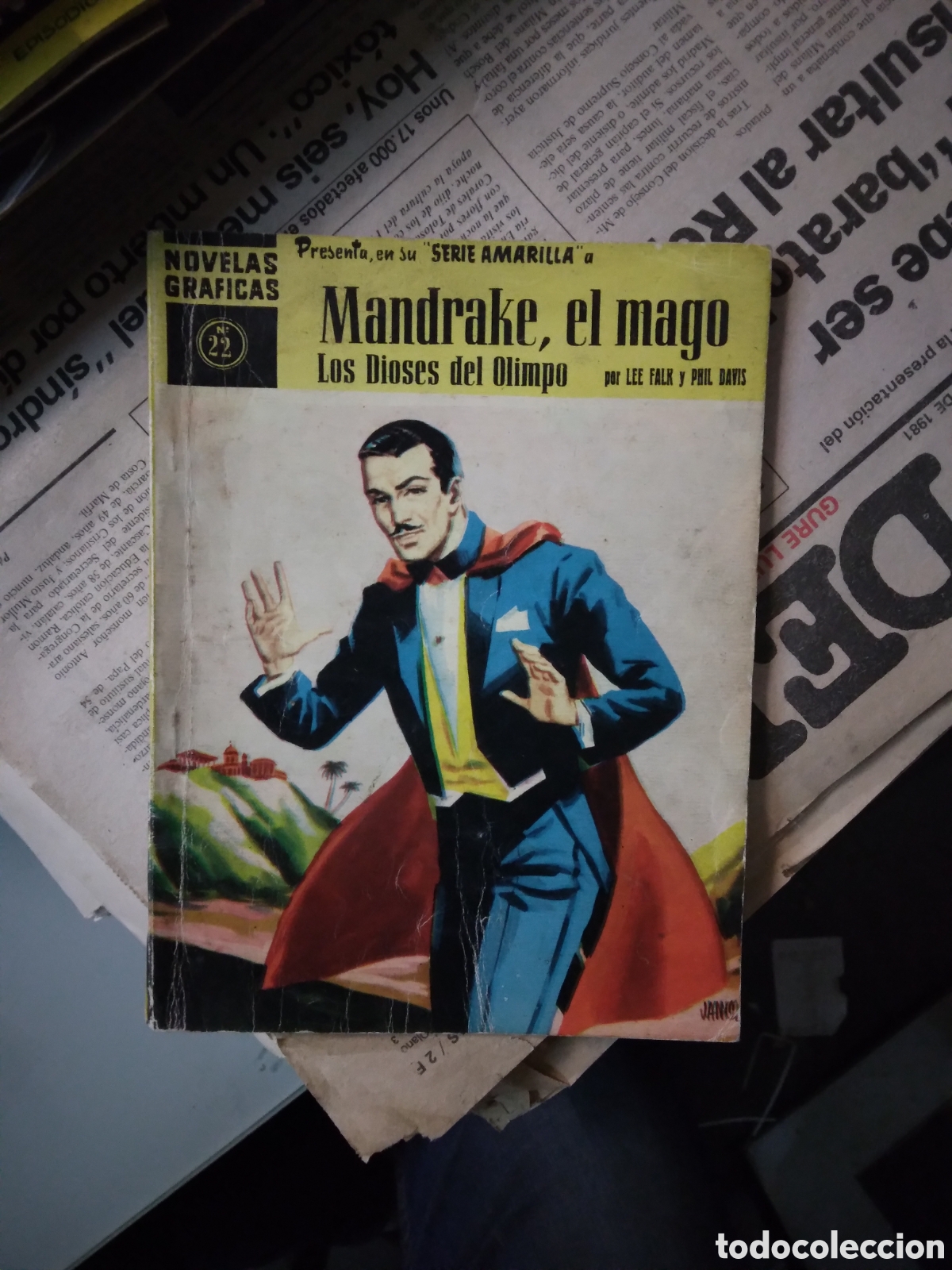 C&oacute;mics: Mandrake el.mago, serie amarilla, 22 - Foto 1