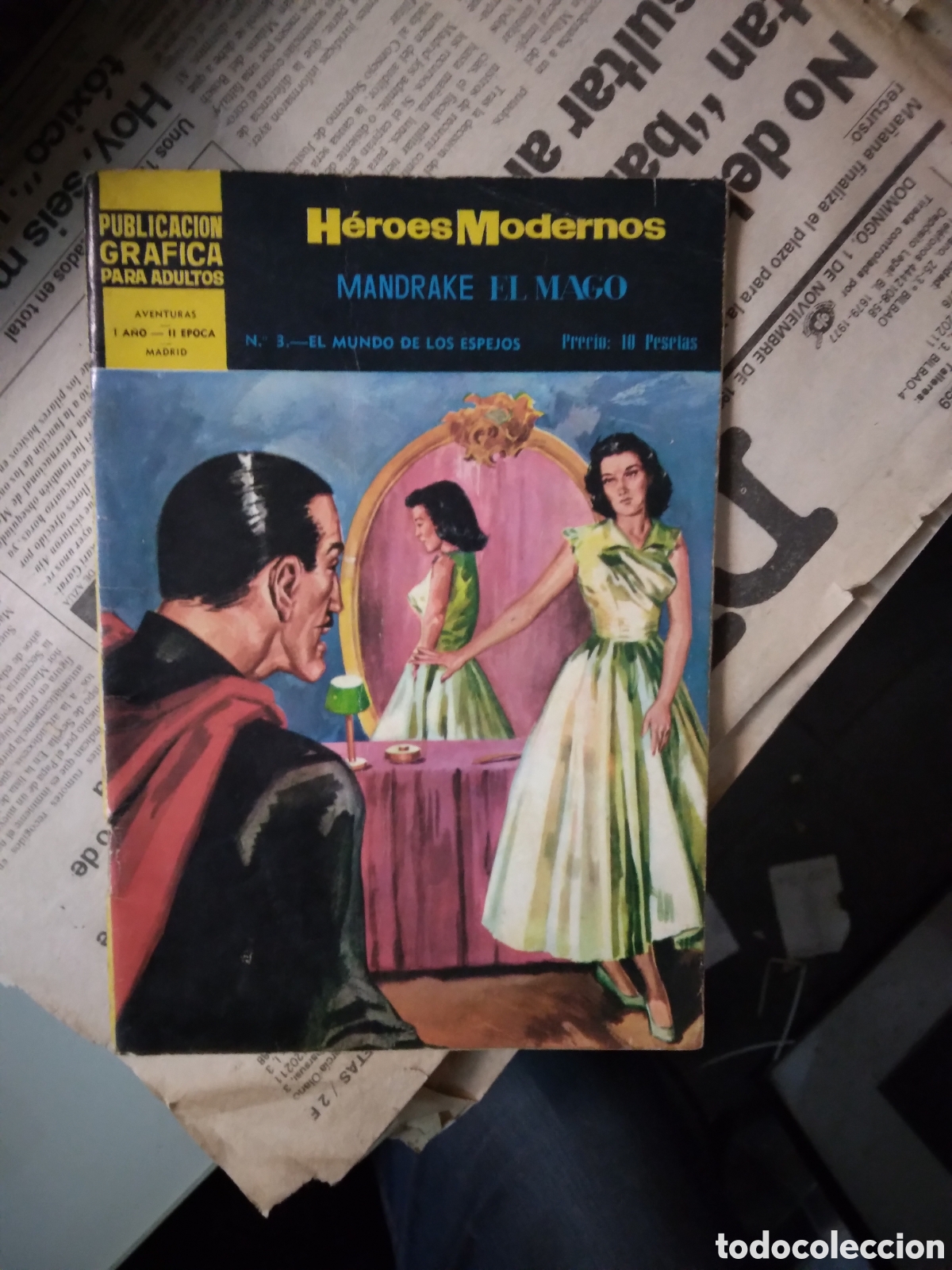 C&oacute;mics: Heroes modernos Mandrake el.mago, 3, Editorial Dolar - Foto 1