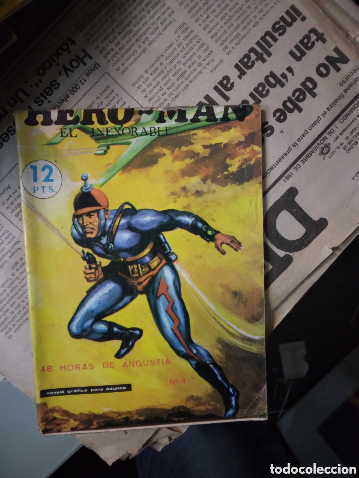 C&oacute;mics: Hero man, 12 pesetas, 4,Ediciones Galaor - Foto 1