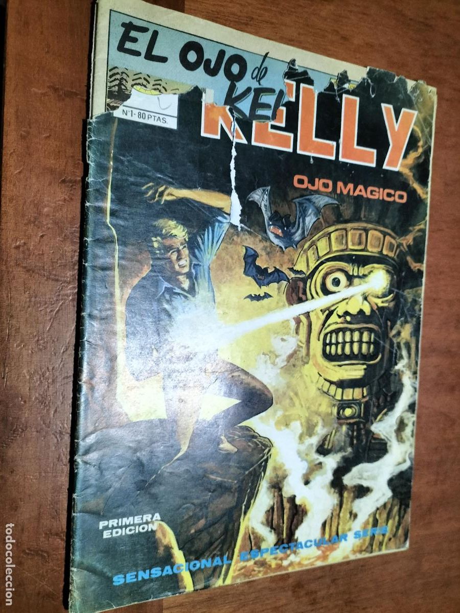Comics : EL OJO DE KELLY. OJO M&Aacute;GICO. CON TARAS. GRAPA. VER FOTO