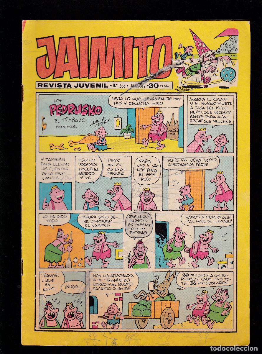 C&oacute;mics: JAIMITO - N&ordm; 1535 - VALENCIANA . - Foto 1