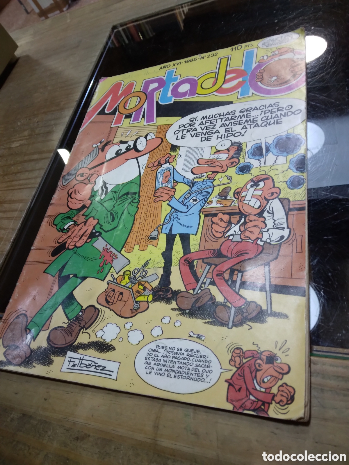 C&oacute;mics: Mortadelo, n&uacute;mero 232, 110 pesetas - Foto 1