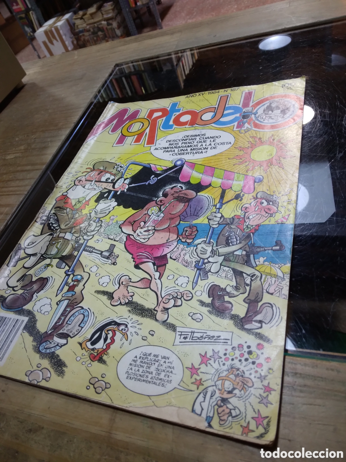 C&oacute;mics: Mortadelo, n&uacute;mero 187, 100 pesetas - Foto 1