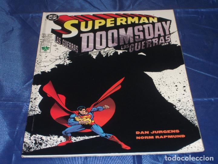 C&oacute;mics: SUPERMAN DOOMSDAY LAS GUERRAS VID MUY BUEN ESTADO CPB - Foto 1
