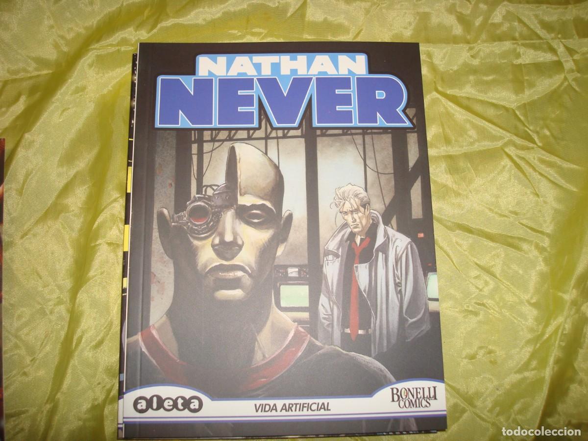 C&oacute;mics: NATHAN NEVER. VIDA ARTIFICIAL. ALETA EDICIONES. IMPECABLE - Foto 1