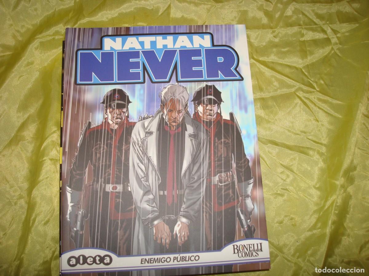 C&oacute;mics: NATHAN NEVER. ENEMIGO PUBLICO. ALETA EDICIONES. IMPECABLE - Foto 1