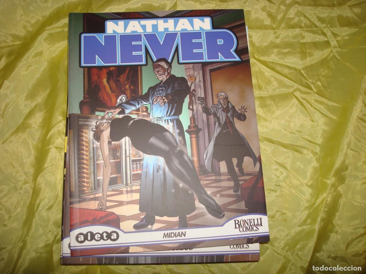 C&oacute;mics: NATHAN NEVER. MIDIAN. ALETA EDICIONES. IMPECABLE - Foto 1