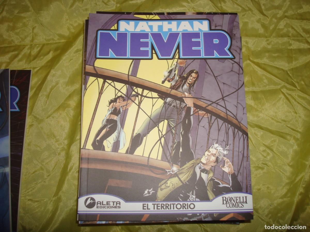 C&oacute;mics: NATHAN NEVER. EL TERRITORIO. ALETA EDICIONES. IMPECABLE - Foto 1