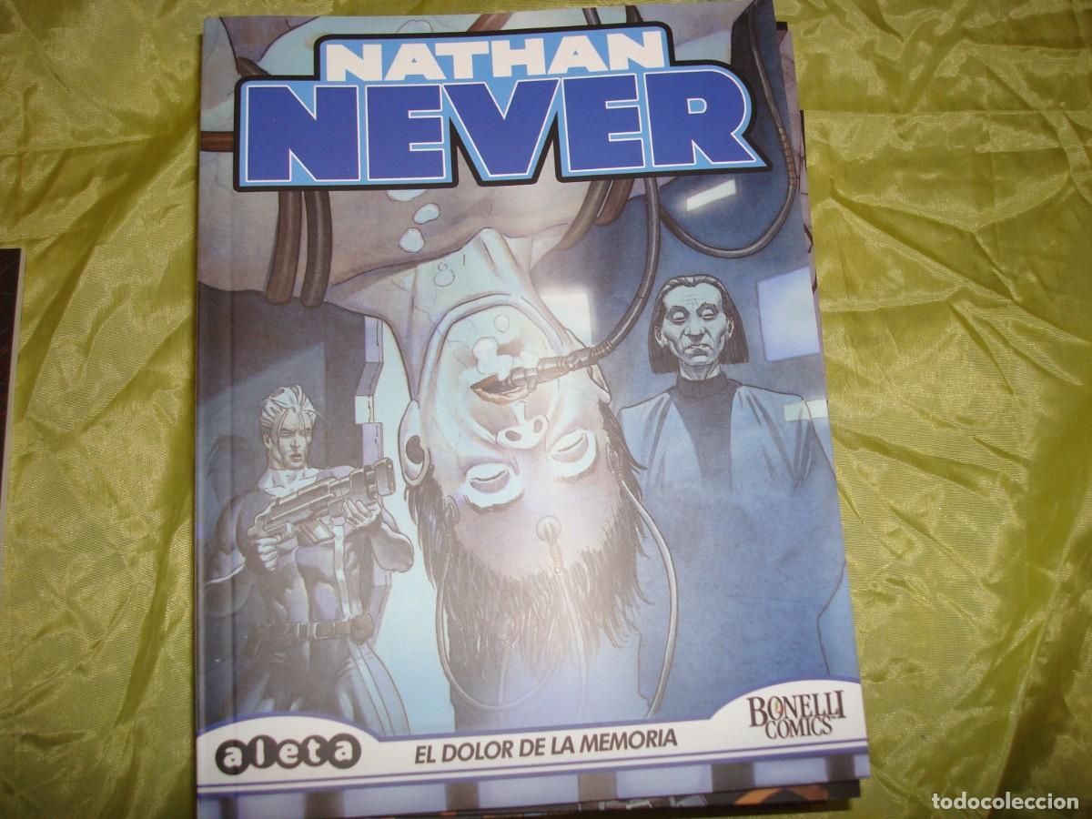 C&oacute;mics: NATHAN NEVER. EL DOLOR DE LA MEMORIA. ALETA EDICIONES. IMPECABLE - Foto 1