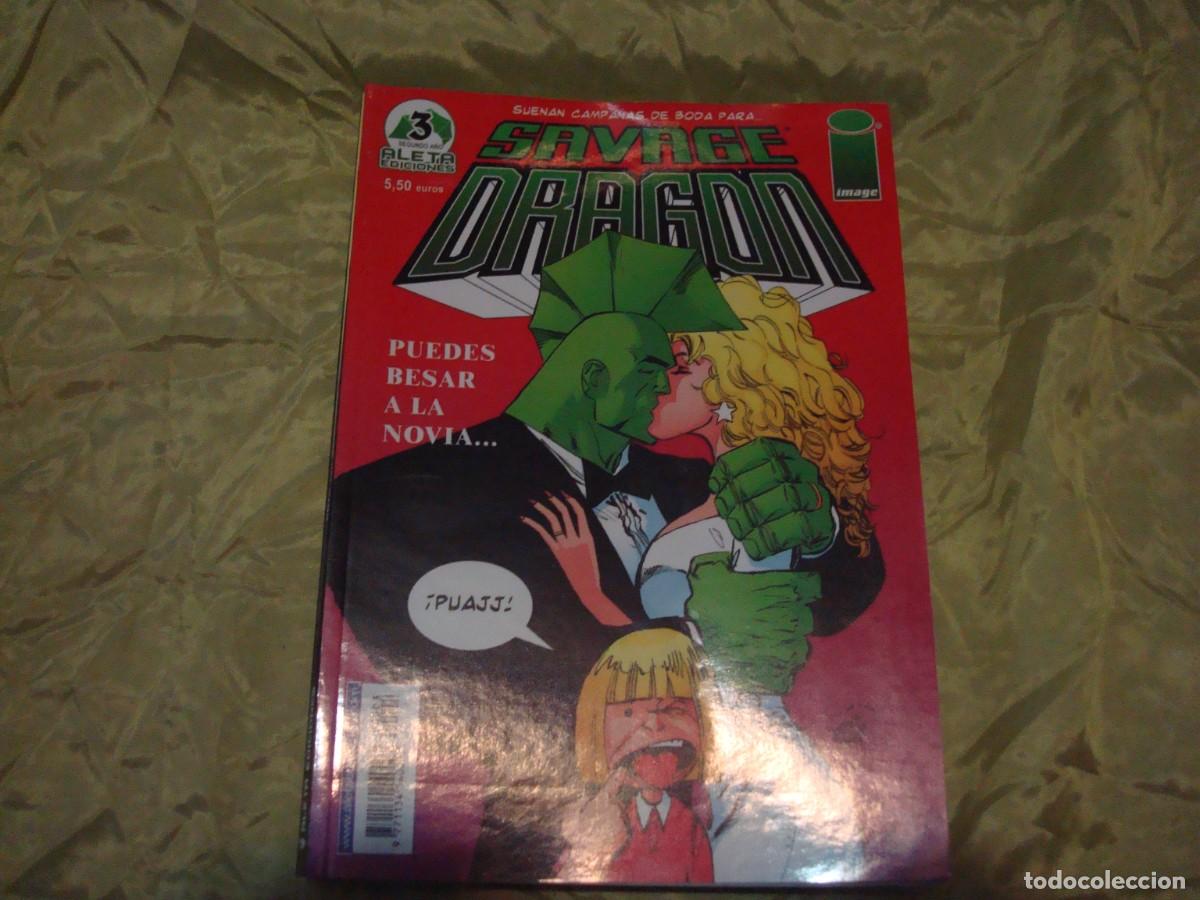 C&oacute;mics: SAVAGE DRAGON. SEGUNDO A&Ntilde;O N&ordm; 3. ALETA EDICIONES. IMAGE. IMPECABLE - Foto 1