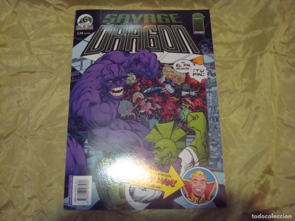 C&oacute;mics: SAVAGE DRAGON. SEGUNDO A&Ntilde;O N&ordm; 6. ALETA EDICIONES. IMAGE. IMPECABLE - Foto 1