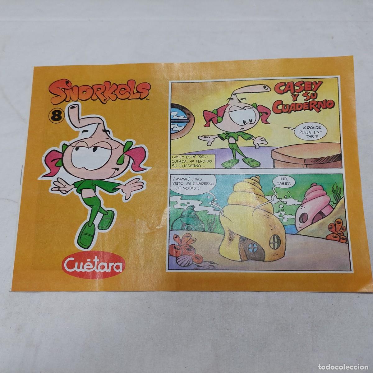 C&oacute;mics: Comic snorkels 8 galletas cuetara