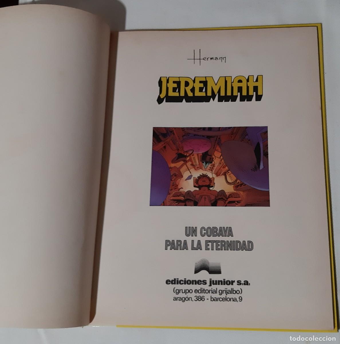 C&oacute;mics: JEREMIAH. Hermann. Vol&uacute;menes 2, 4 y 5. Comic - Foto 3