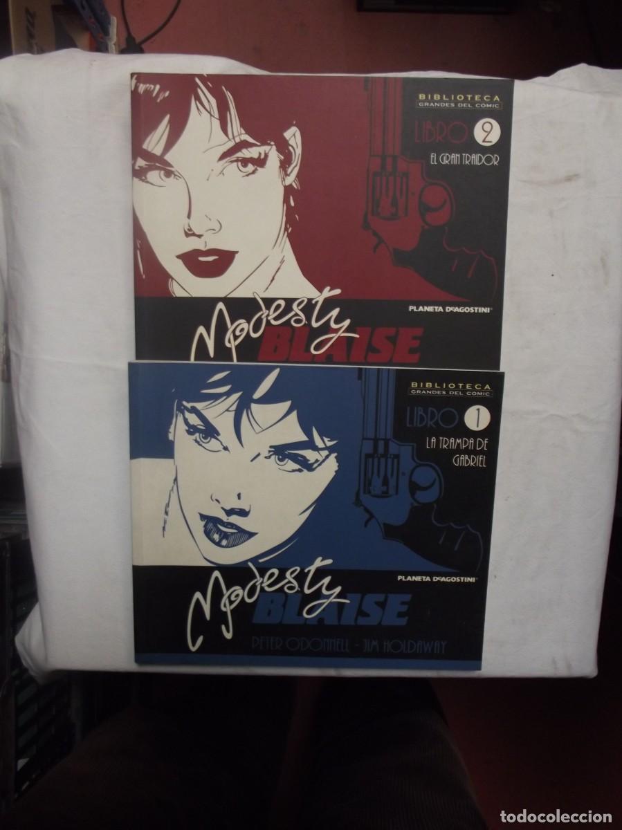 C&oacute;mics: MODESTY BLAISE 1 Y 2 DE PETER O&acute;DONNELL - JIM HOLDAWAY - Foto 1