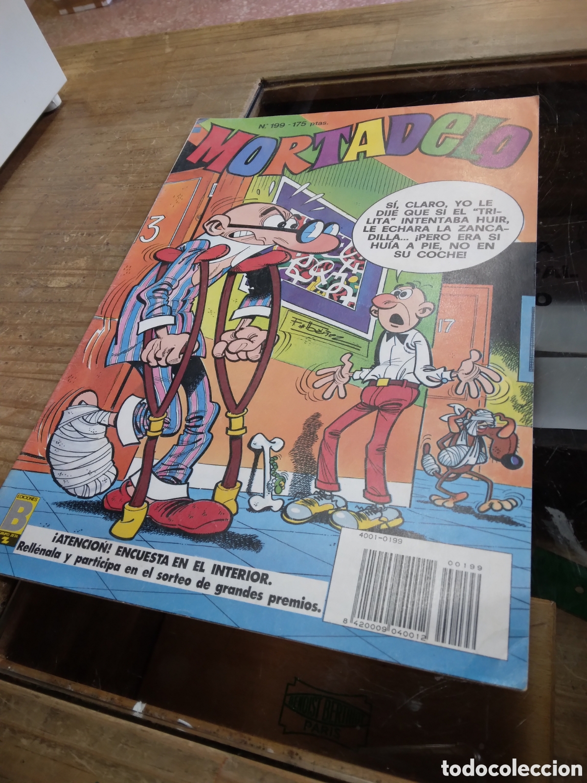 C&oacute;mics: Mortadelo numero 199, 175 pesetas - Foto 1