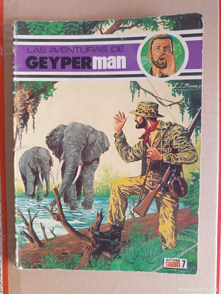 C&oacute;mics: LAS AVENTURAS DE GEYPER MAN 7 EDICIONES RECREATIVAS - Foto 1