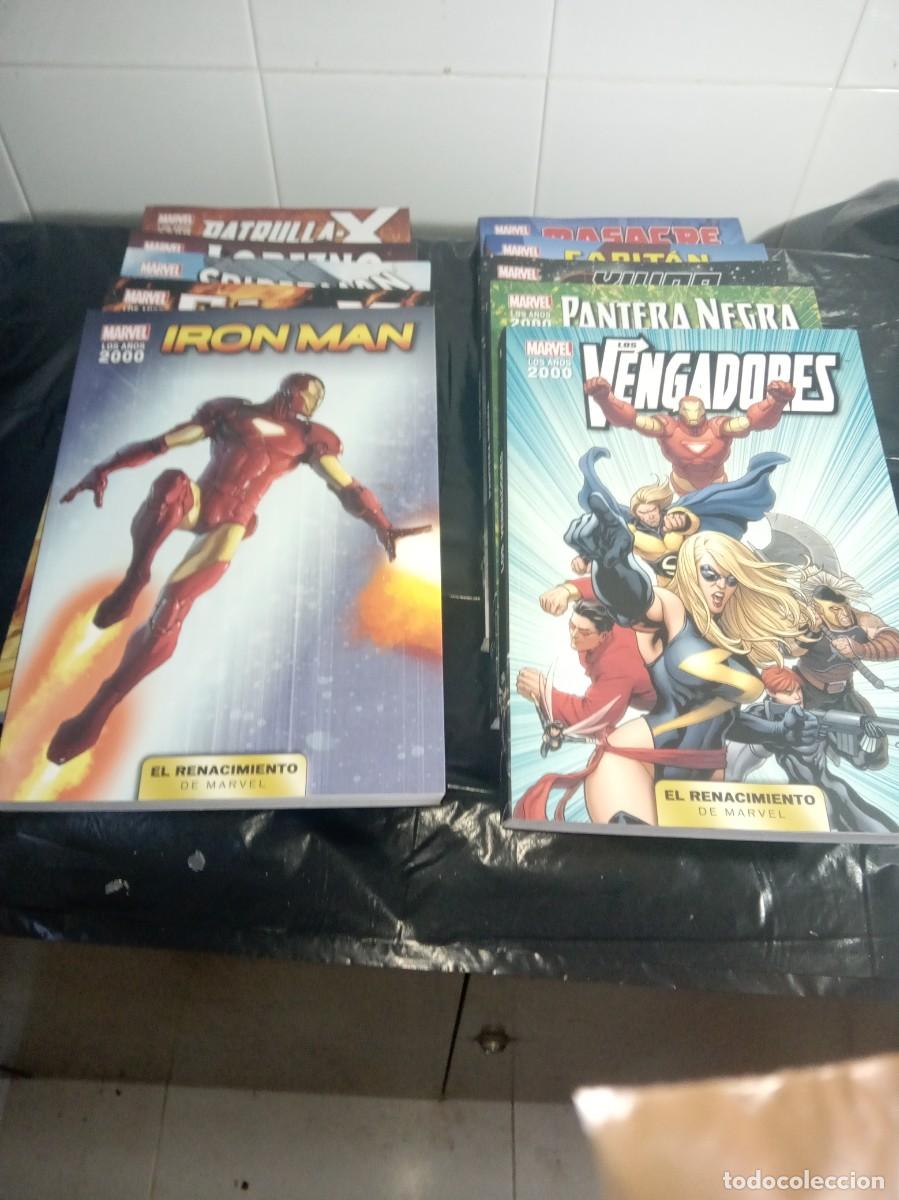 C&oacute;mics: El RENACIMIENTO DE MARVEL LOS A&Ntilde;OS 2000 COMPLETA 10 TOMOS PANINI - Foto 1