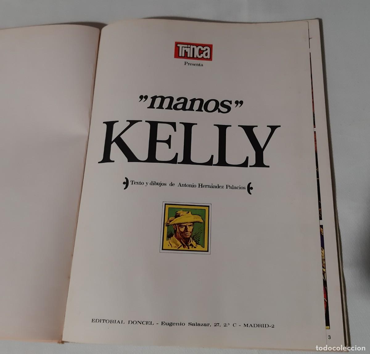 C&oacute;mics: &rdquo;MANOS&rdquo; KELLY. Comic - Foto 2