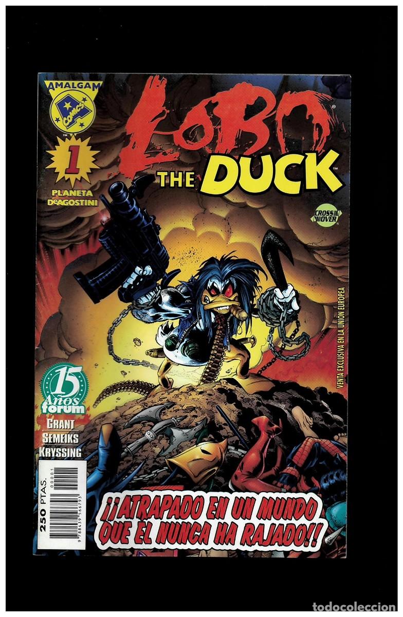 C&oacute;mics: Lobo the Duck, Amalgam comics en perfecto estado - Foto 1