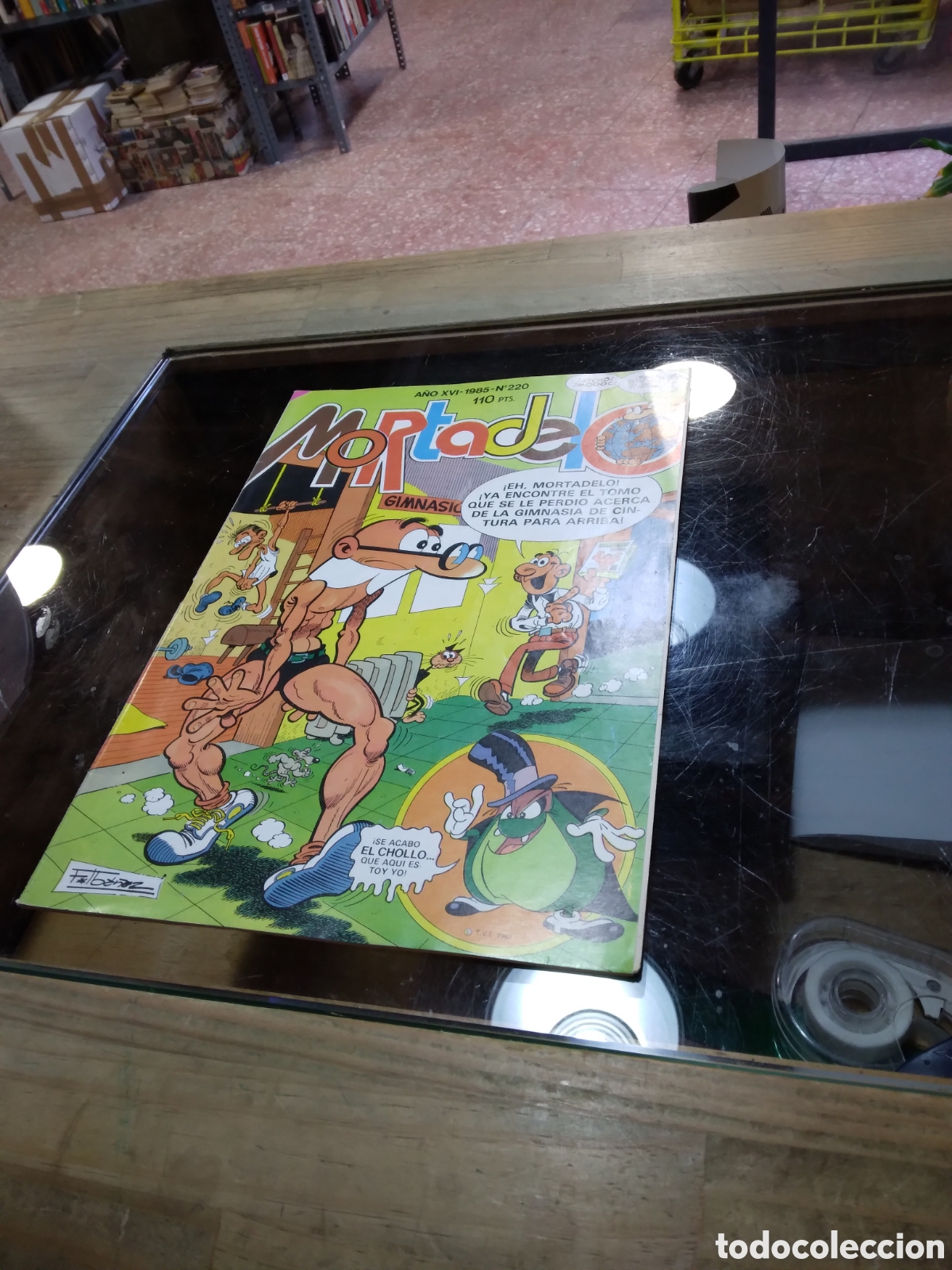 C&oacute;mics: Mortadelo, numero 220, 110 pesetas - Foto 1