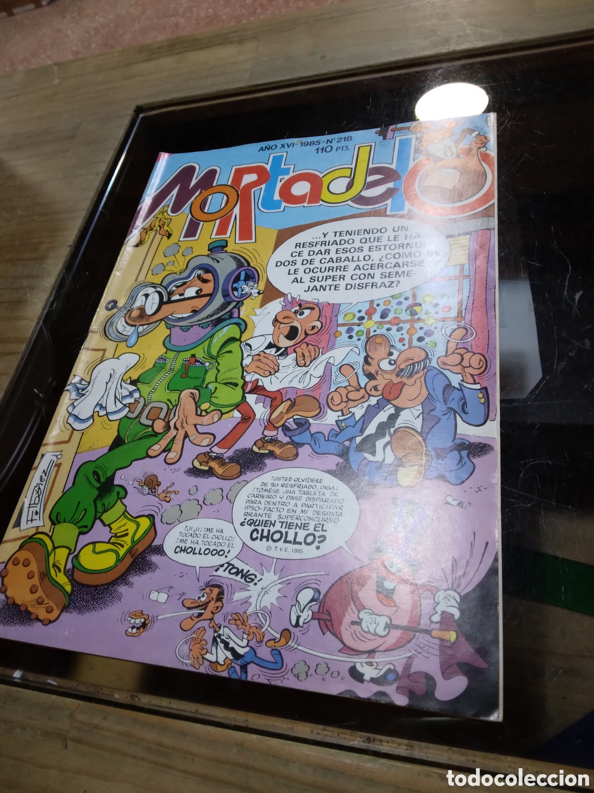 C&oacute;mics: Mortadelo, n&uacute;mero 218, 110 pesetas - Foto 1