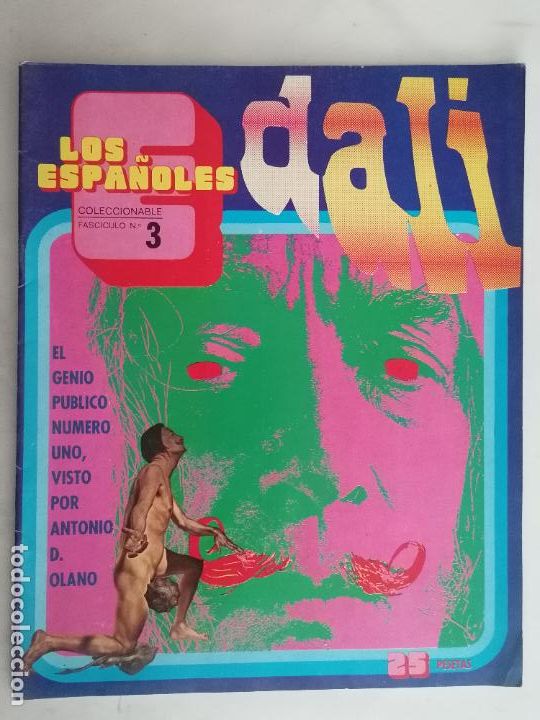 C&oacute;mics: LOS ESPA&Ntilde;OLES, FASCICULO COLECCIONABLE N&ordm; 3, DALI - Foto 1
