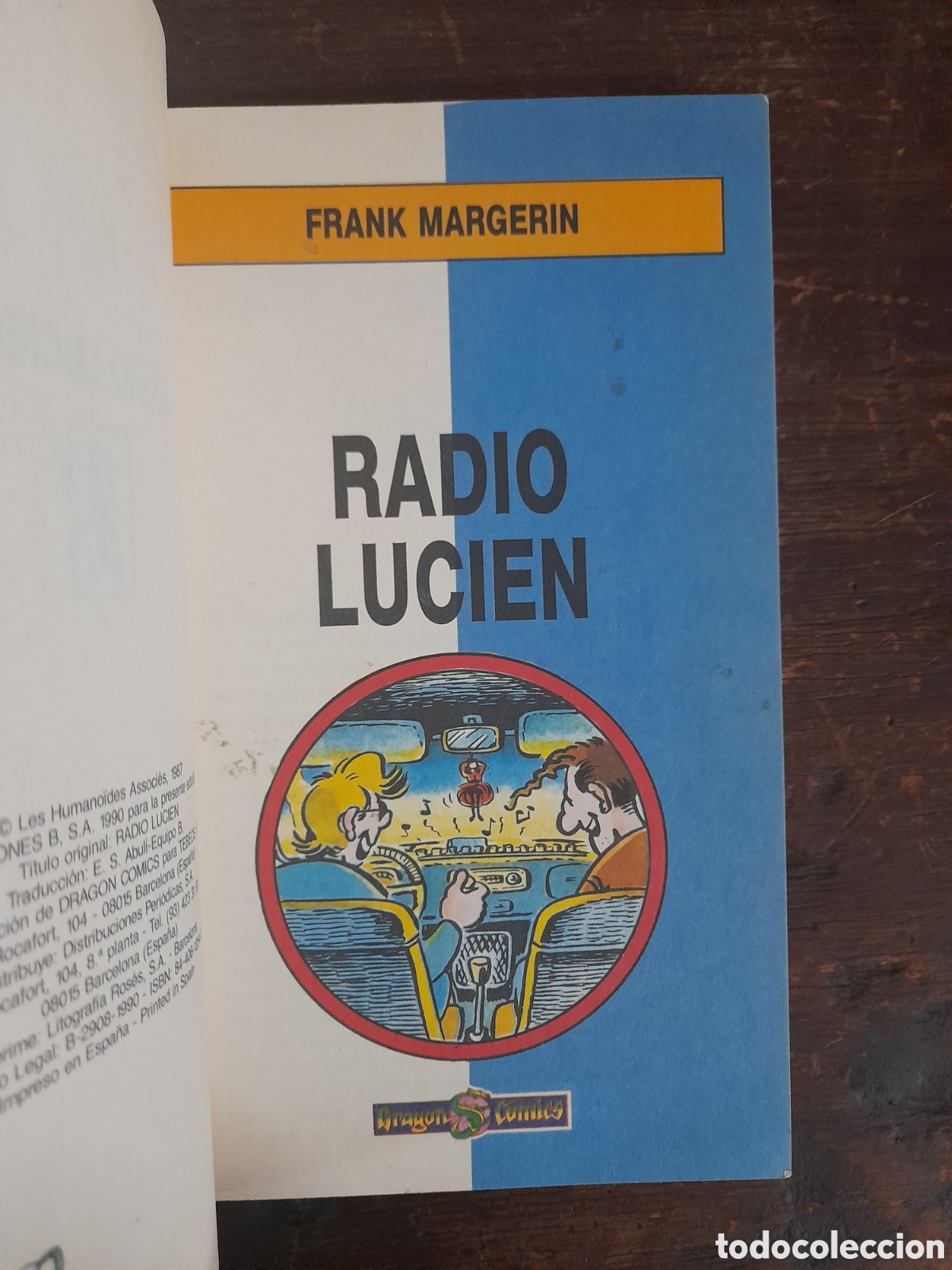 C&oacute;mics: Radio Lucien, Frank Margerin - DRAGON 1990 - Foto 2