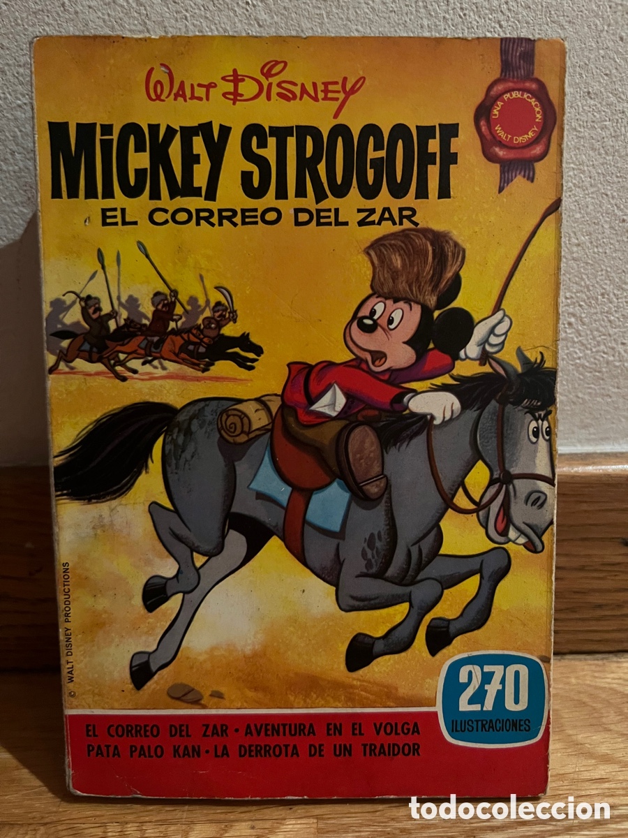 C&oacute;mics: Mickey Strogoff Walt disney El correo del zar n&uacute;mero 27 - Foto 1